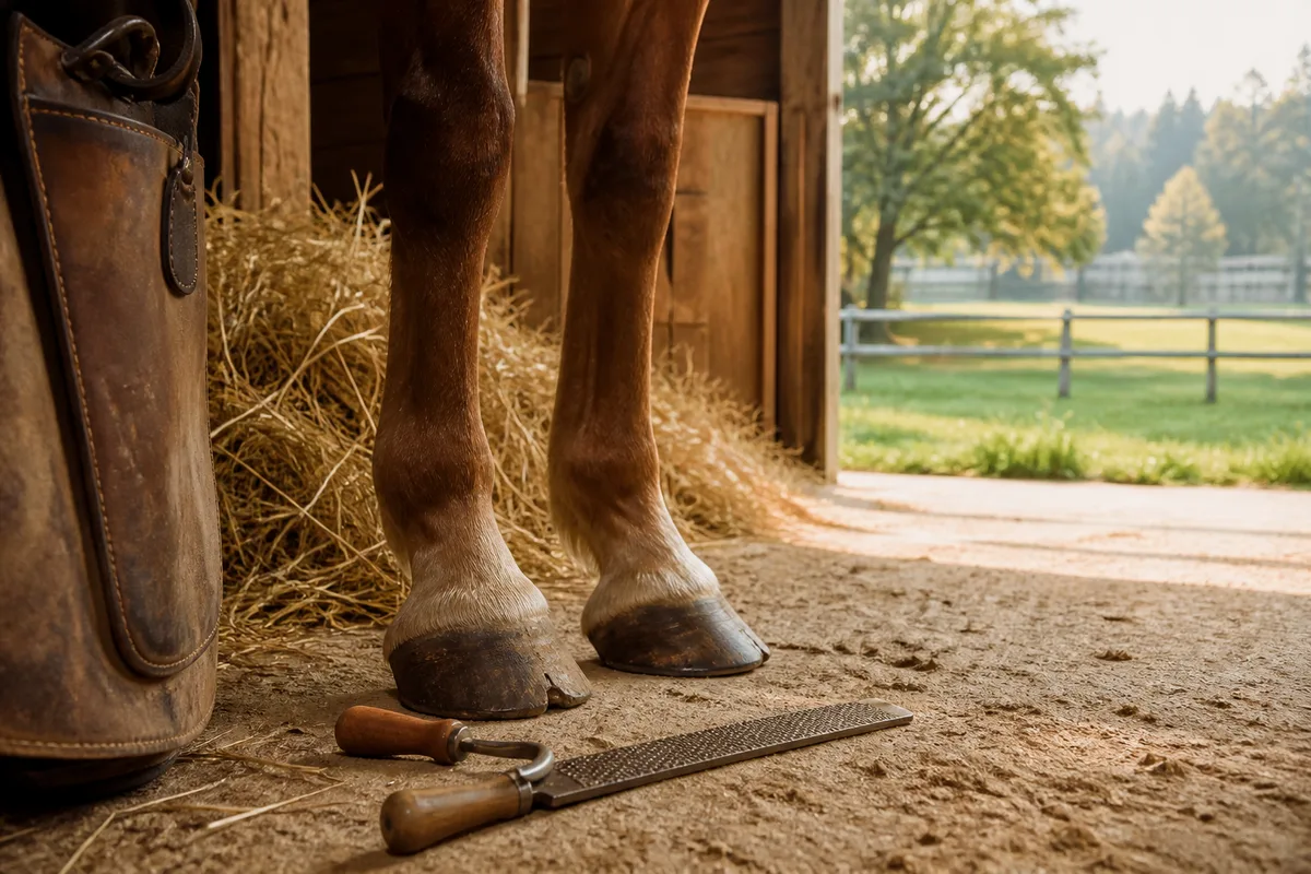 Parage des pieds : le rythme à tenir